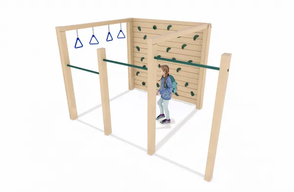 Home Front Midi Climber play trail